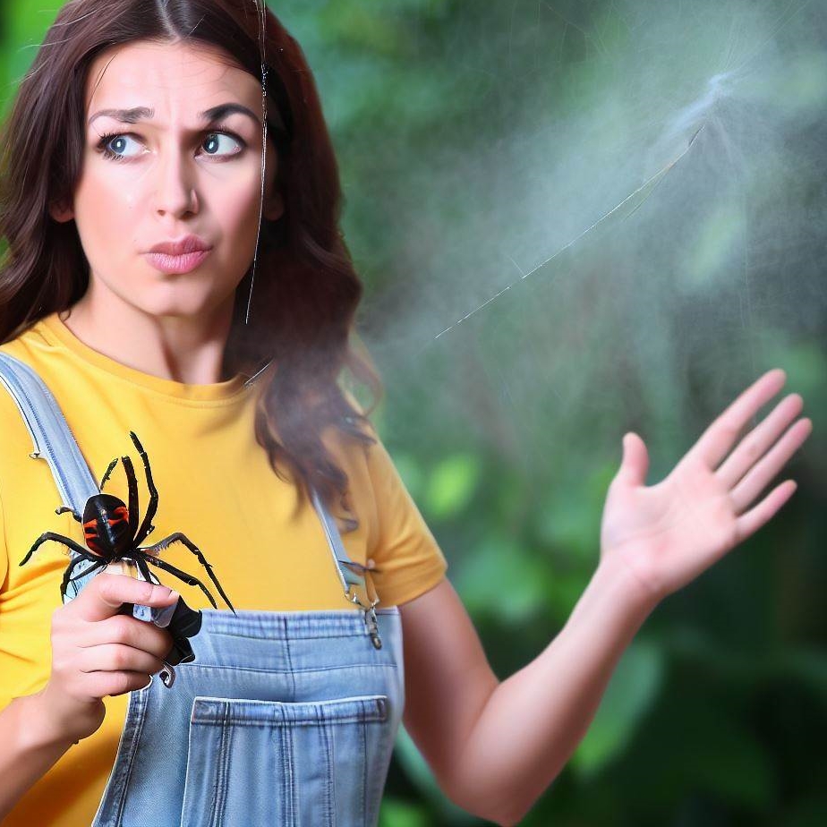 Co odstrasza pająki w ogrodzie?